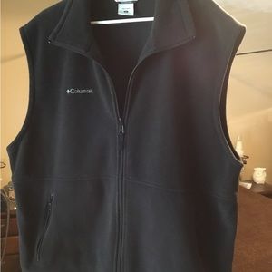 Columbia black winter vest